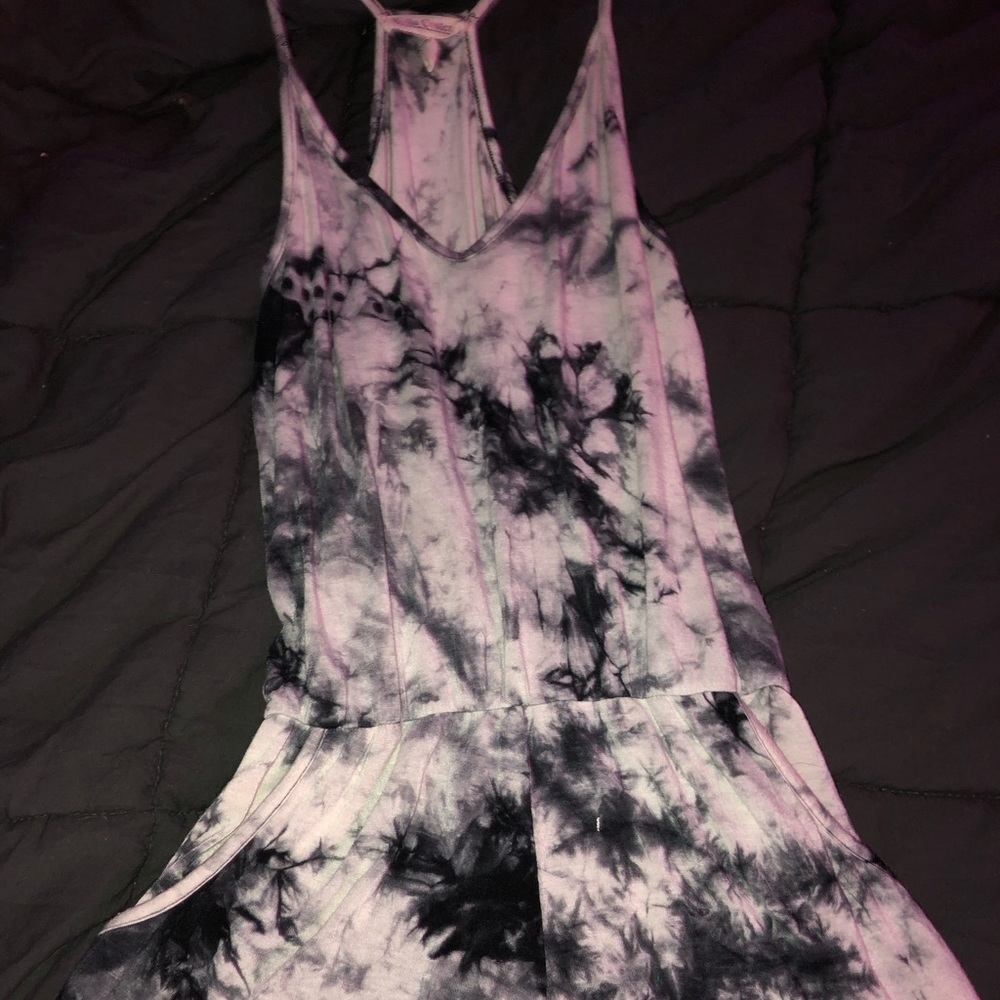 Rolls Coaster Black and White Romper